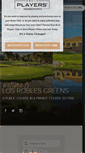 Mobile Screenshot of losroblesgreens.com